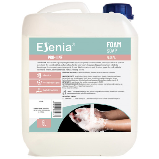 Sapun spuma Esenia 5 litri  usor parfumat