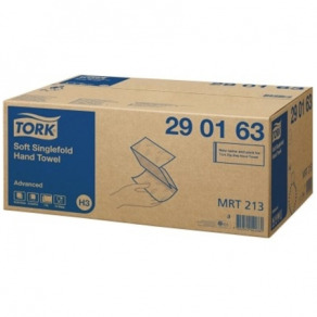 Prosoape hartie pliate ZZ Tork Advanced albe 1