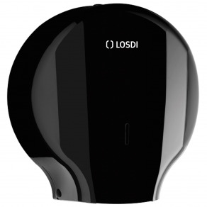 Dispenser hartie igienica Losdi  ABS negru