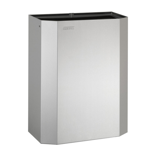 Cos gunoi inox de perete   Premium 25 litri