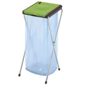 Suport din inox pentru sac cu capac 2