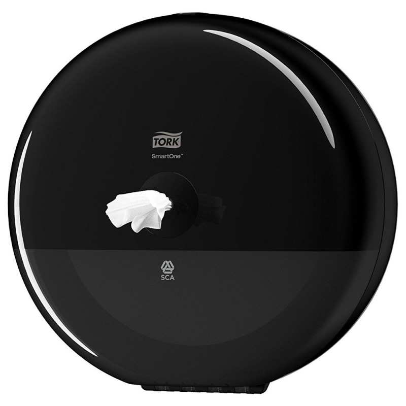 Dispenser hartie igienica Tork Smart One  Negru mic
