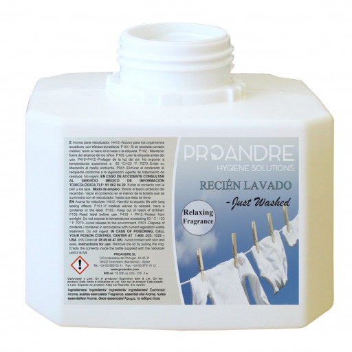 Odorizant camera ulei esential   Just Washed 250 ml