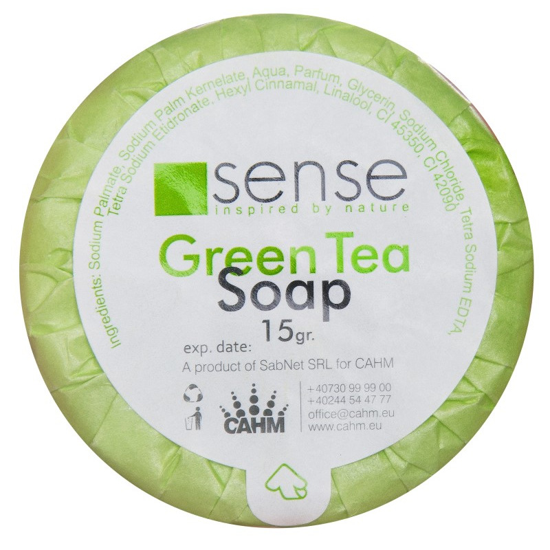 Sapun hotelier Sense Green Tea 15 gr