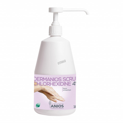 Sapun antiseptic Dermanios scrub Clorhexidine 1 l