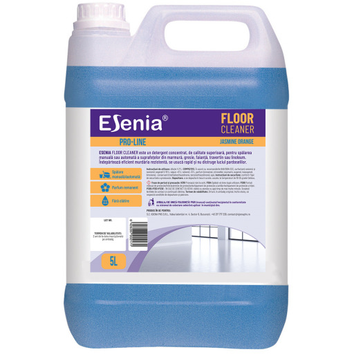 Detergent pardoseala Esenia Pro Line Floor Cleaner   Jasmine Orange 5L