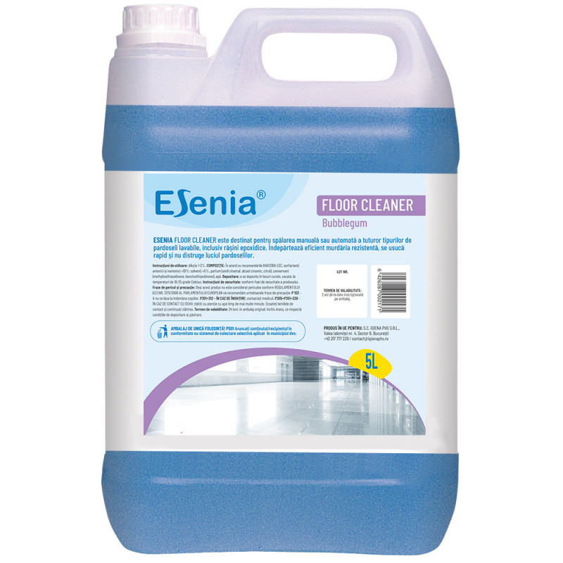 Detergent pardoseala Esenia Floor Cleaner   Buble Gum 5L