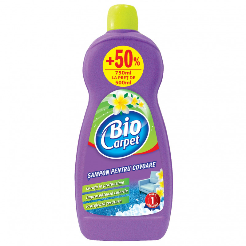 Detergent pentru covoare Biocarpet 750 ml Detergent pentru covoare Biocarpet 750 ml