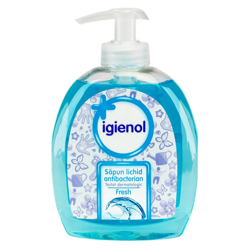 Sapun Lichid Antibacterian Igienol Fresh 300 ml Sapun Lichid Antibacterian Igienol Fresh 300 ml