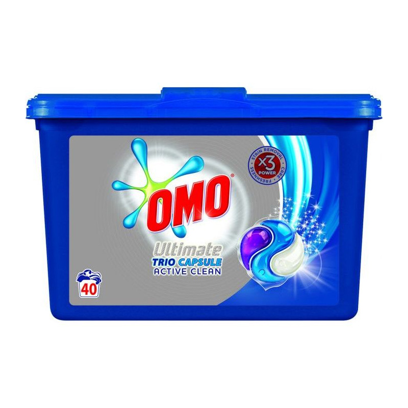 Detergent capsule OMO Ultimate Clean 40 buc Detergent capsule OMO Ultimate Clean 40 buc