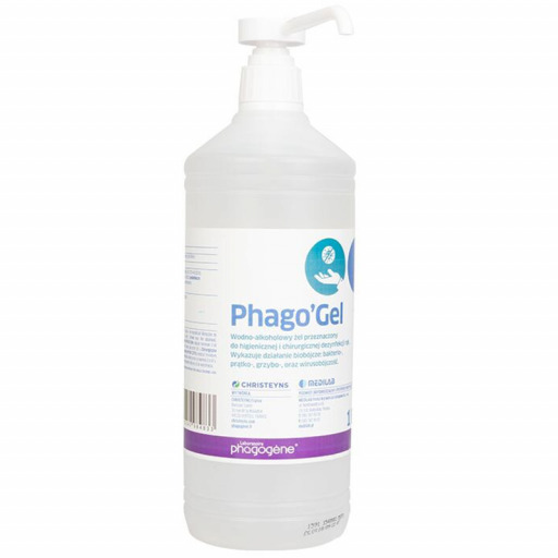 Phago Gel SPS  gel dezinfectant maini  virucid  Avizat MS  1 litru