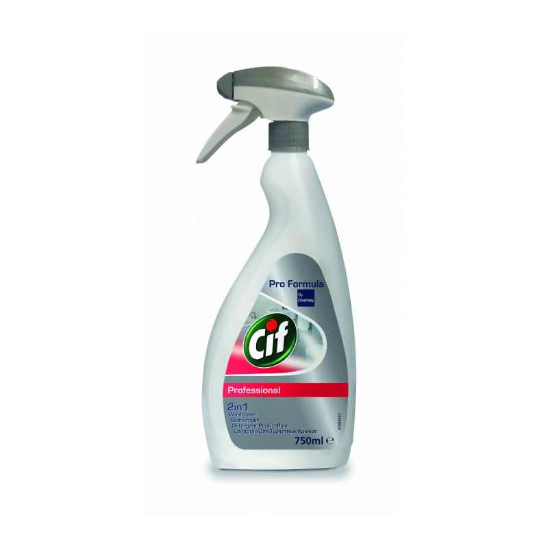 Cif Pro Formula Detergent Pentru Baie 2 in 1  750 ml