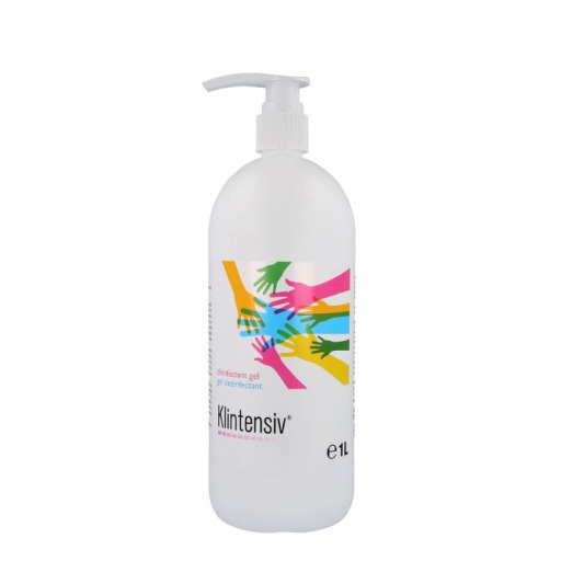 Dezinfectant gel pentru maini Klintensiv  biocid  avizat MS  1 litru