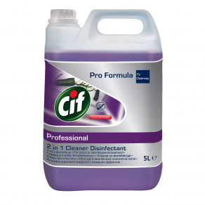 Detergent dezinfectant lichid concentrat 2in1   Cif Pro Formula 5 litri