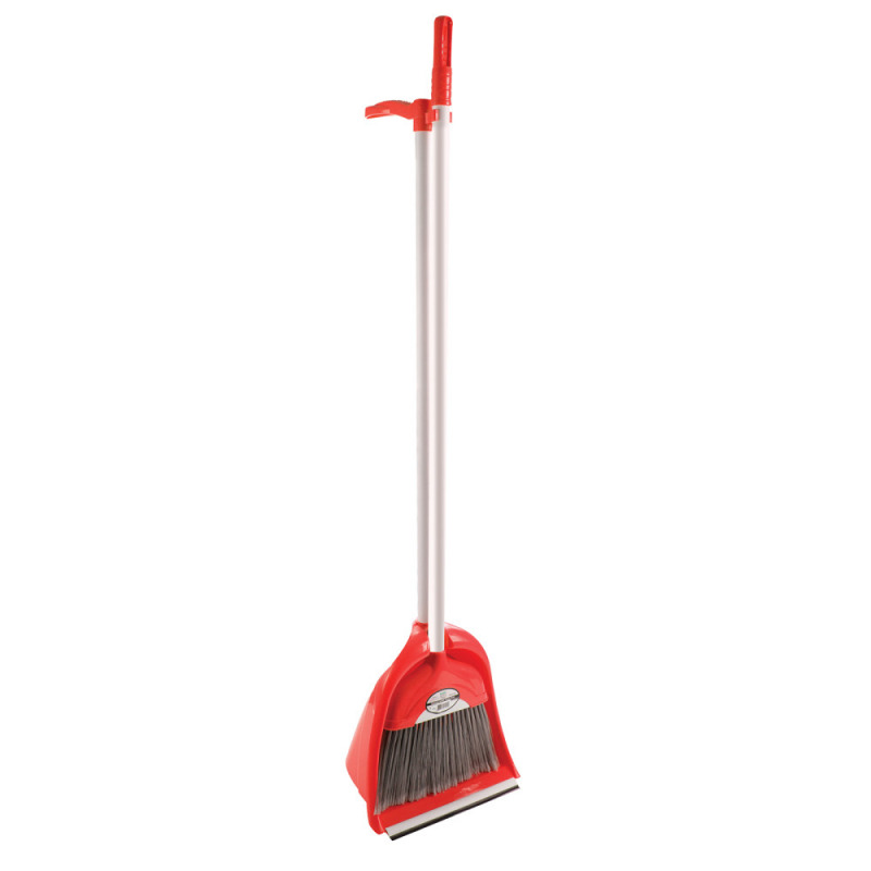 Set matura faras cu coada si lamela de cauciuc  rosu