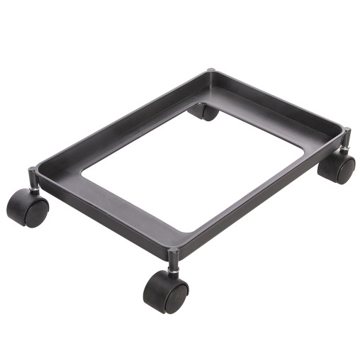 Suport cu roti pentru galeata dubla   negru