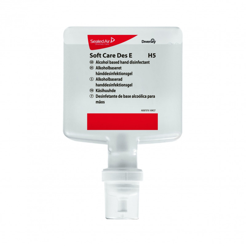 Soft Care Des E Spray H5 Diversey  dezinfectant maini  virucid  1300 ml