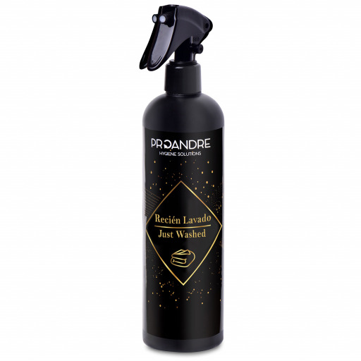 Odorizant camera Air freshner Spray Proandre Just Washed