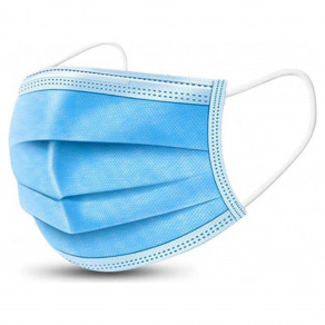 Masca faciala de protectie  3 pliuri  50 buc set