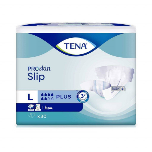 Scutece adulti incontinenta  Tena Slip ConfioAir Normal 30 pach  L