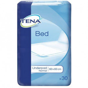 Protectii pat  aleze impermeabile Tena Bed Normal 60 60 cm  30 buc