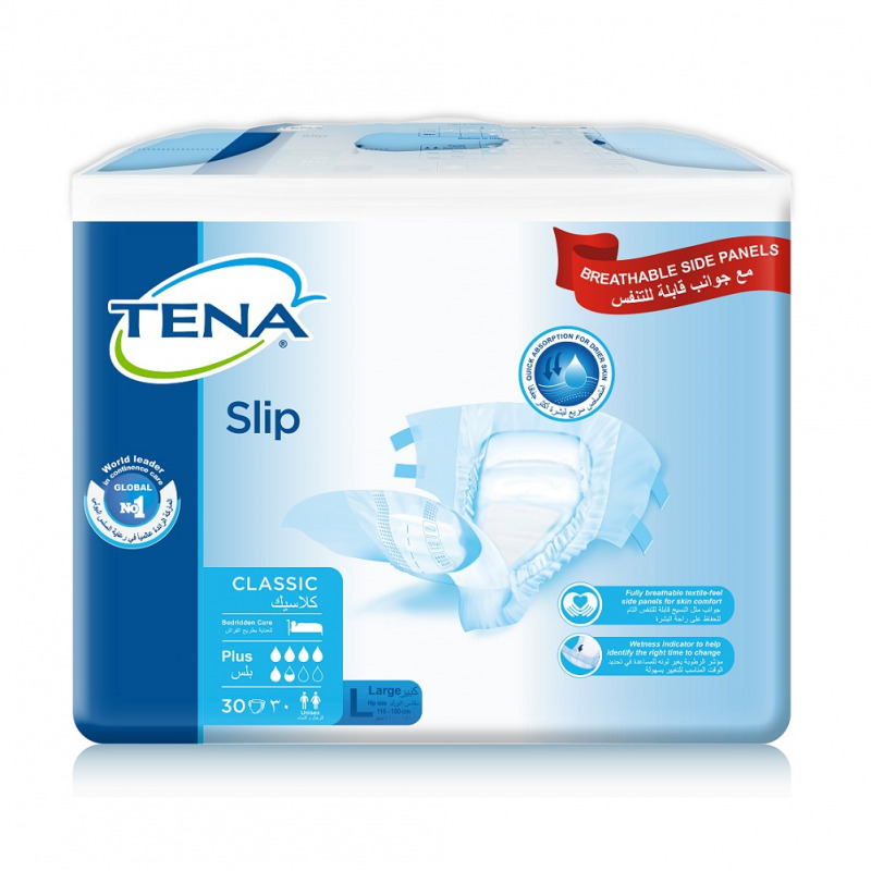 Scutece adulti incontinenta  Tena Slip Classic 30 pach  L