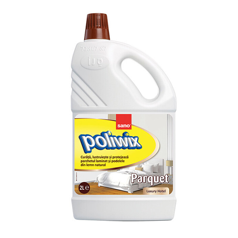 Detergent pardoseala pentru parchet Sano Poliqix Parquet Luxury Hotel 2L