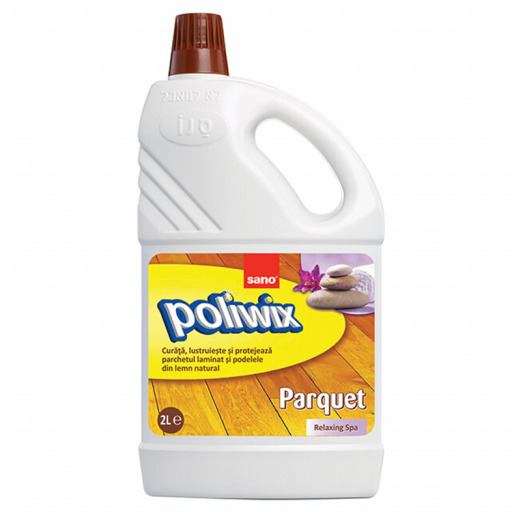 Detergent pardoseala pentru parchet Sano Poliqix Parquet Relaxing Spa 2L