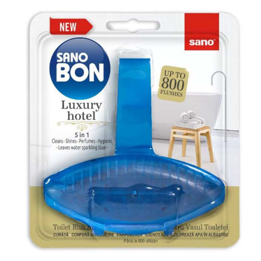 Odorizant WC solid Sano Bon Blue Luxury Hotel 5 in 1