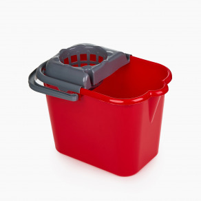 Galeata plastic dreptunghiulara cu storcator  14 l 1