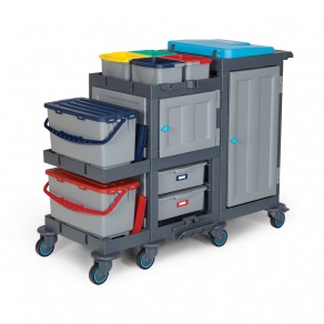 Carucior profesional curatenie spital, zona medicala, Maxi