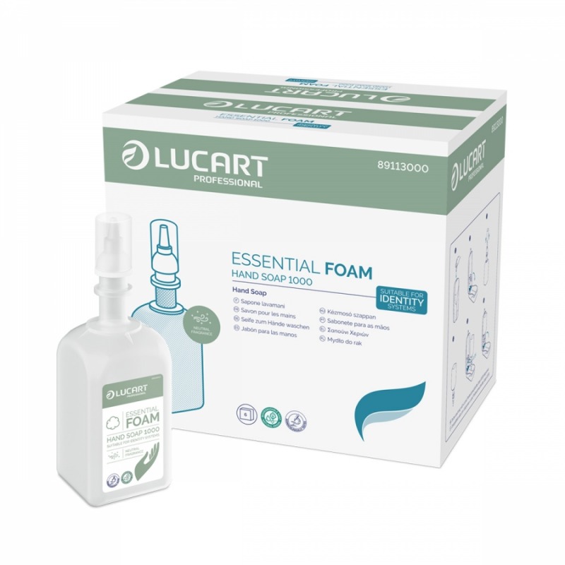 Sapun spuma Lucart Identity, 1000 ml Sapun spuma Lucart Identity, 1000 ml