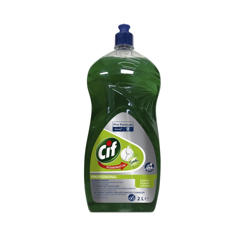 Detergent spălarea manuală a vaselor, Cif Pro Formula, 2L