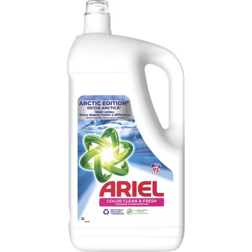 Detergent lichid Ariel Color Arctic, 4.75 litri