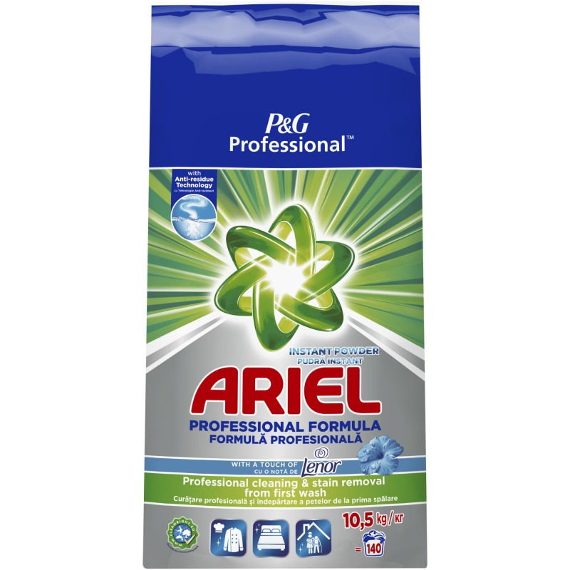 Ariel Professional Lenor Touch detergent rufe automat, 10.5 kg, 140 de  spalari