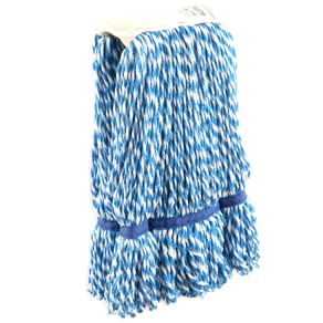 Mop microfibra Kentucky, alb-albastru, 200 gr