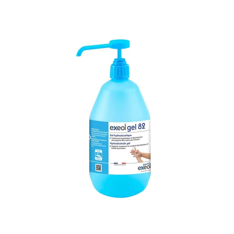 Dezinfectant maini Exeol Gel 82, 1L