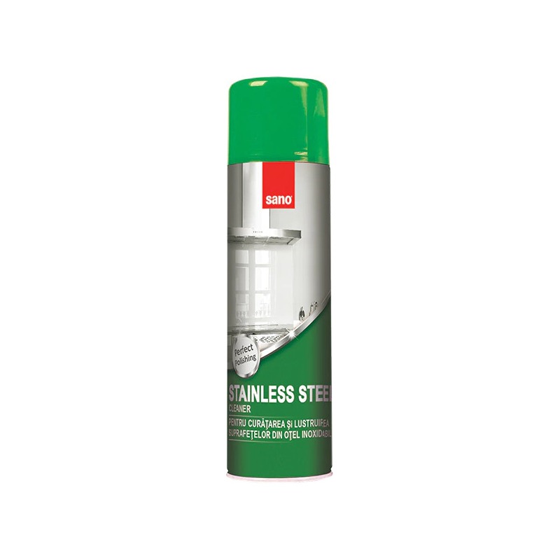 Solutie pentru curatat suprafetele din inox Sano Nirosta, 500ml Solutie pentru curatat suprafetele din inox Sano Nirosta, 500ml