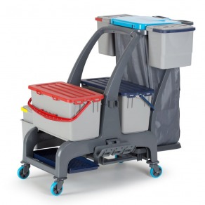 Carucior profesional curatenie, zona medicala, S-Size