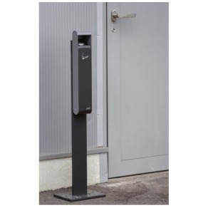 Scrumiera exterioara verticala, 3 litri