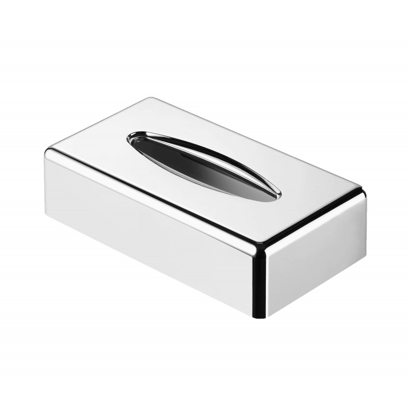 Dispenser cutie servetele faciale si manusi protectie cromat