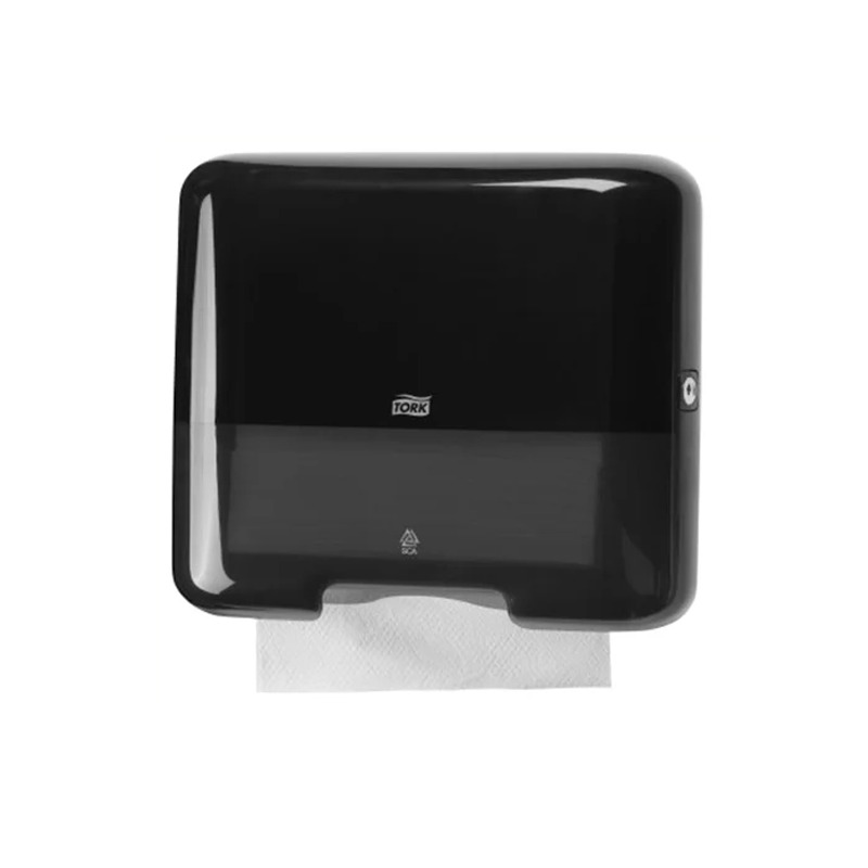 Dispenser prosoape pliate mic Tork negru
