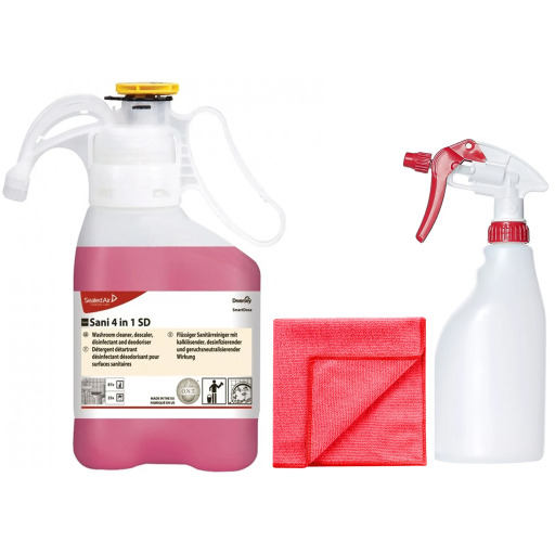 Pachet detergent profesional dezinfectant toalete