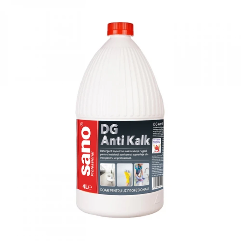 Detergent anti calcar si rugina Sano Anti Kalk, 4 litri Detergent anti calcar si rugina Sano Anti Kalk, 4 litri