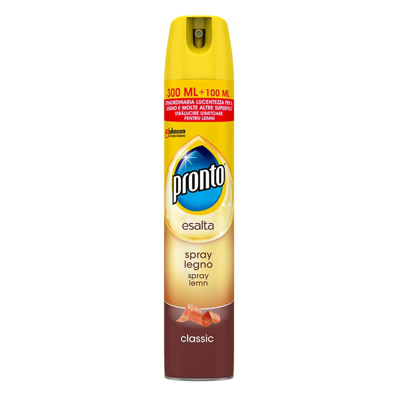 Spray curatare mobila, suprafete lemn - Pronto Lemn 400 ml