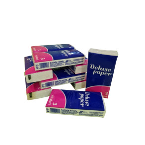 Batiste nazale Deluxe Paper, 3 straturi, 10 buc/ pachet