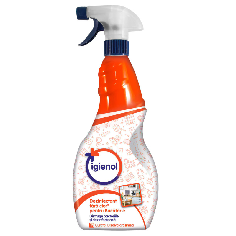 Dezinfectant suprafete bucatarie Igienol, 750 ml