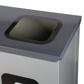 Set 3 cosuri gunoi colectare selectiva EKO, 3*60 litri