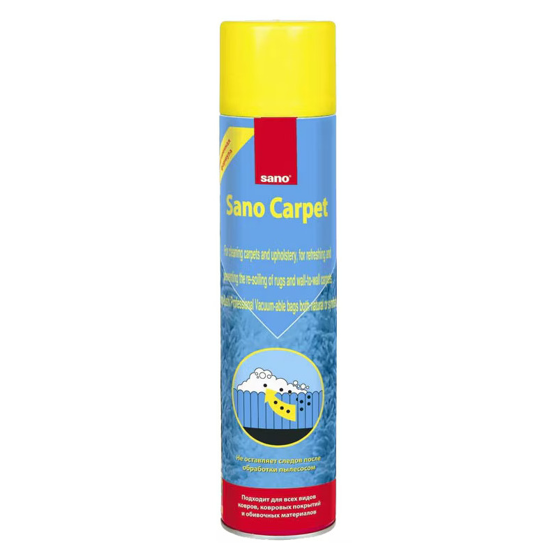 Detergent pentru covoare igienizant Sano Carpet Aerosol, 600 ml