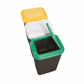 Cos gunoi colectare selectiva Trio, 25 litri